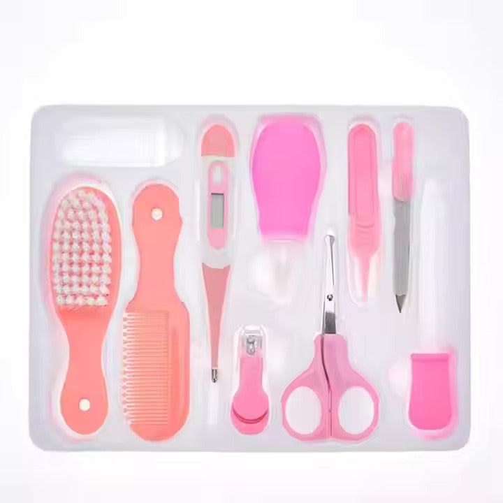 Baby nail care set safety scissors tweezers and file - Little Rooots