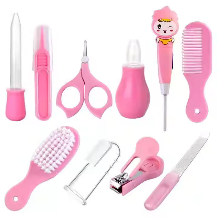 Baby nail kit with rounded safety scissors and gentle file - Little Rooots