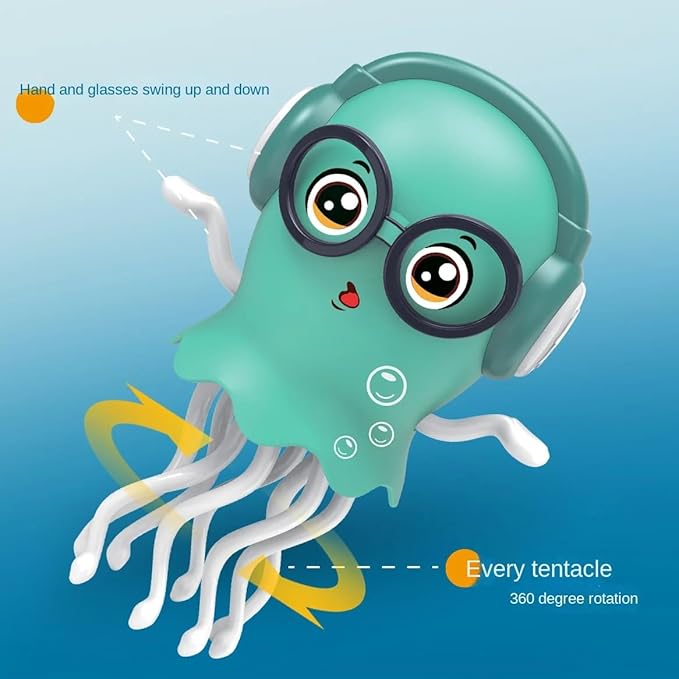 LED colour-changing jellyfish sensory light toy - Little Rooots