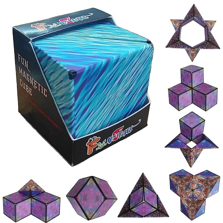 Magic cube shapes educational toy for kids ages 3 plus - Little Rooots