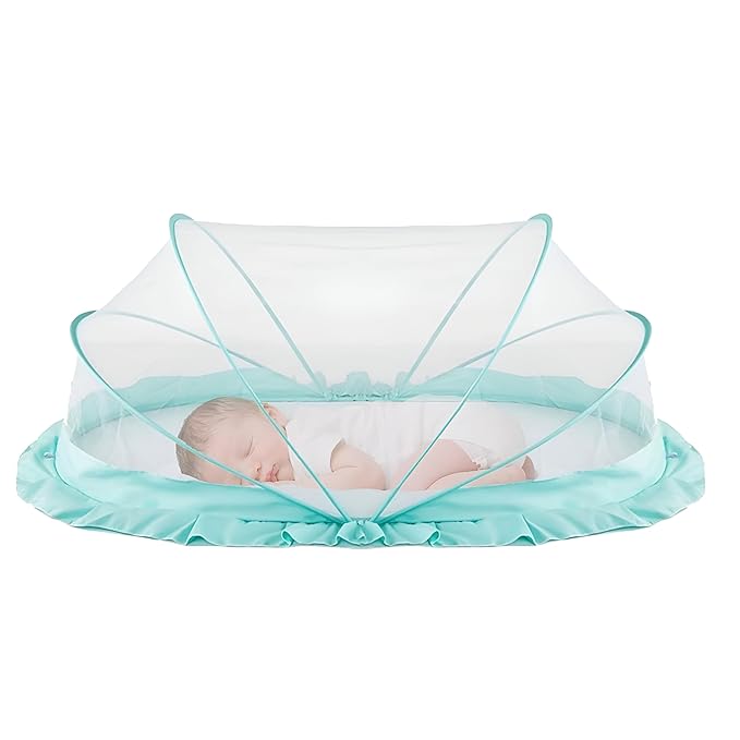 Fine mesh baby mosquito net side view - Little Rooots