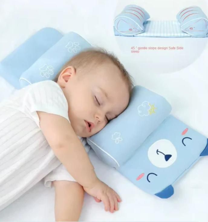 Baby head shaping support pillow ergonomic memory foam - Little Rooots