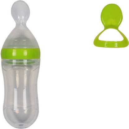 Food-grade silicone baby bottle feeder for newborns - Little Rooots