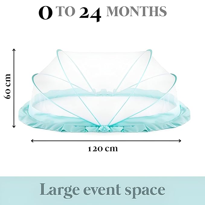 Mosquito net for baby bed breathable easy to install - Little Rooots